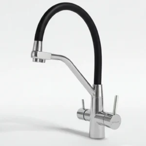 gifo cocina flexible osmosis laton acero fregador rociador monomando inoxidable 2 salidas 1