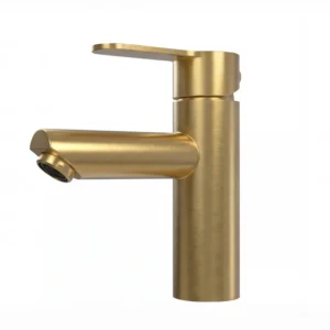 grifo lavabo monomando oro cepillado instalacion sencilla grifo bano mezclador agua 6
