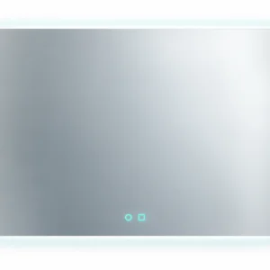 espejo de baño rectangular led antivaho doble touch nimbo pro 1