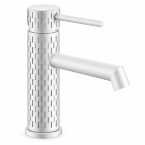 grifo bano blanco burdeos lavabo 1