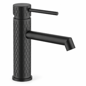 grifo bano negro mate burdeos lavabo 1