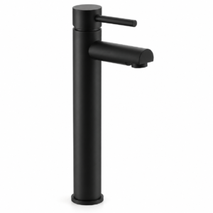 grifo bano negro mate milan lavabo 1