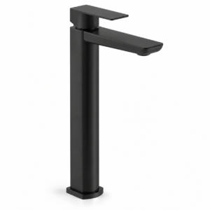 grifo bano negro mate turin lavabo alto 1